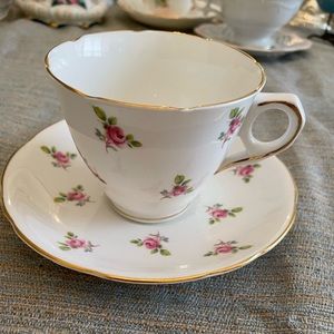Tea cup and saucer from England